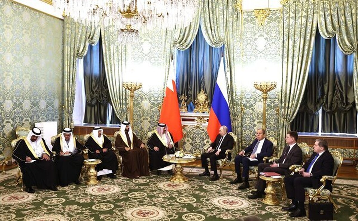 پادشاه بحرین به پوتین: خواستار احیای روابط با ایرانیم