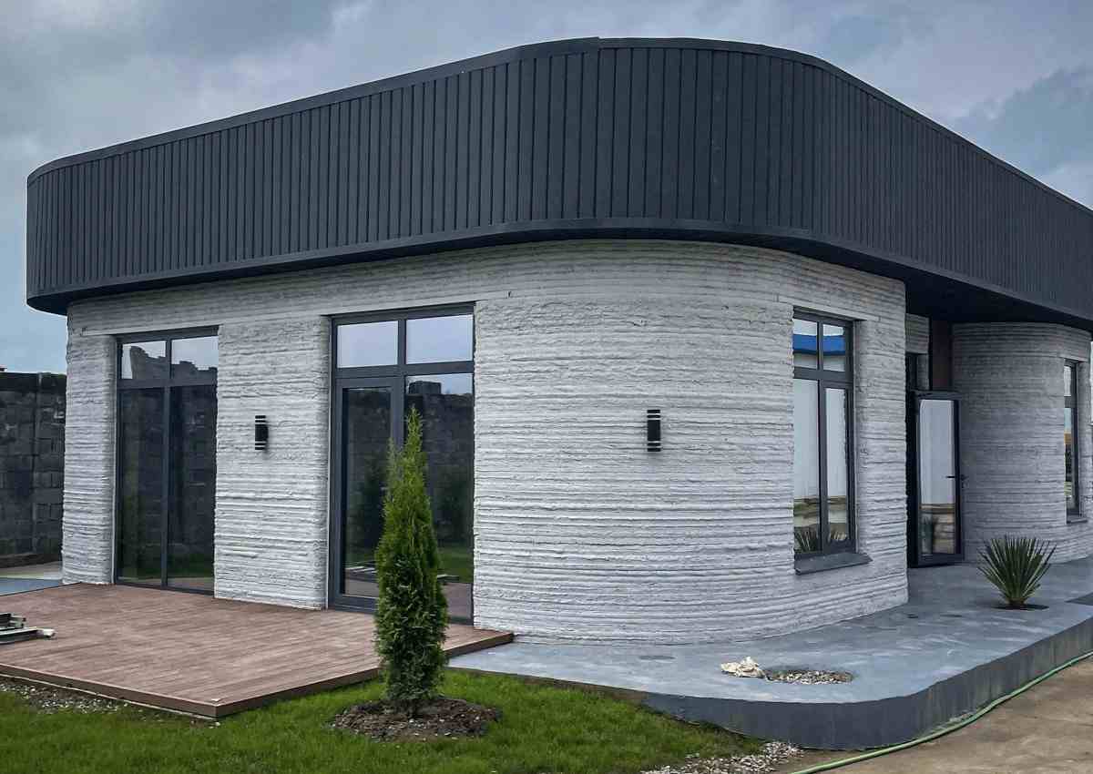 عکس| خانه چاپ سه بعدی شده در قزاقستان؛ مقاوم در برابر زمین لرزه عکس| خانه چاپ سه بعدی شده در قزاقستان؛ مقاوم در برابر زمین لرزه