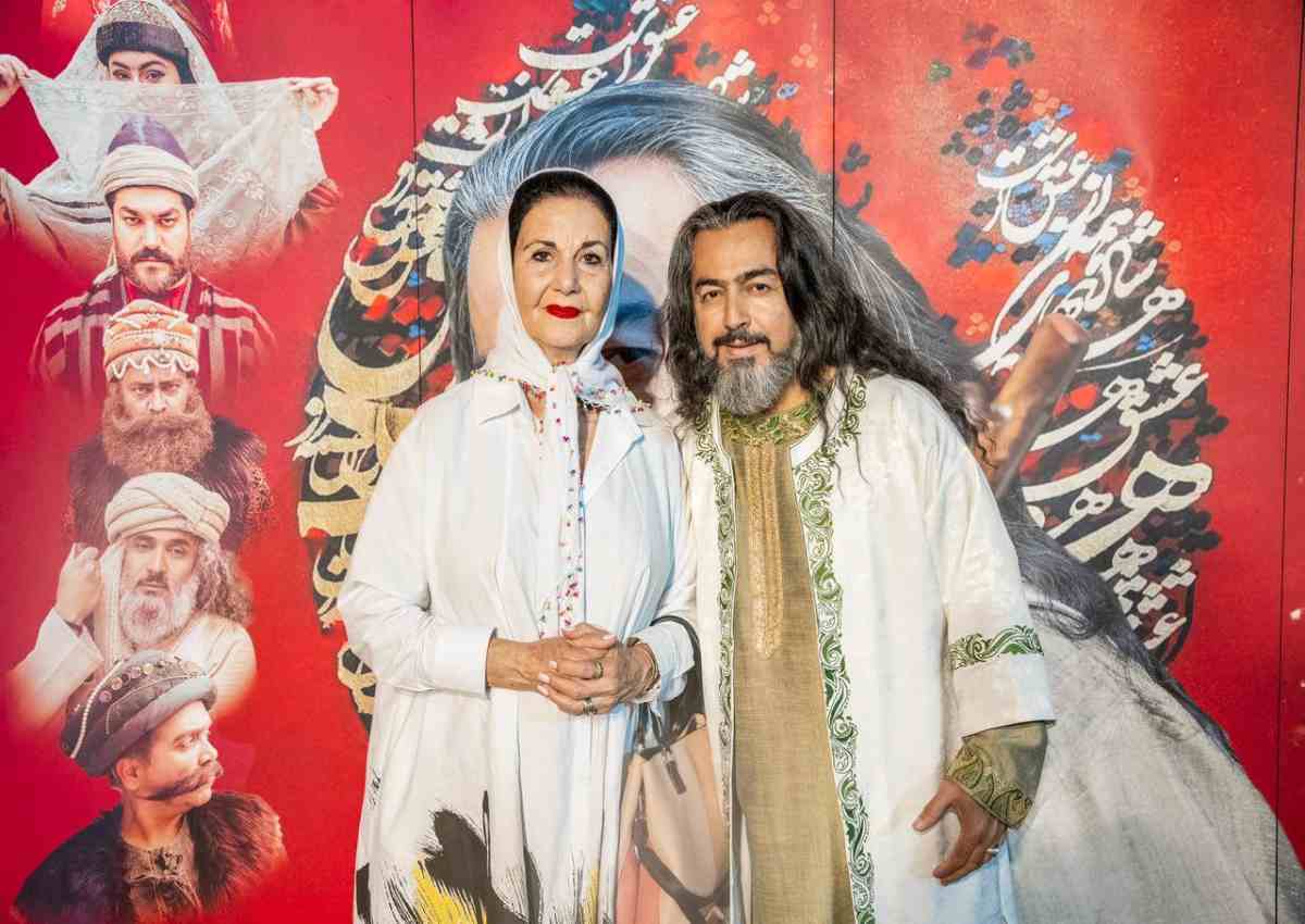 بازیگر قبل از انقلاب در کنسرت نمایش «پرواز همای»