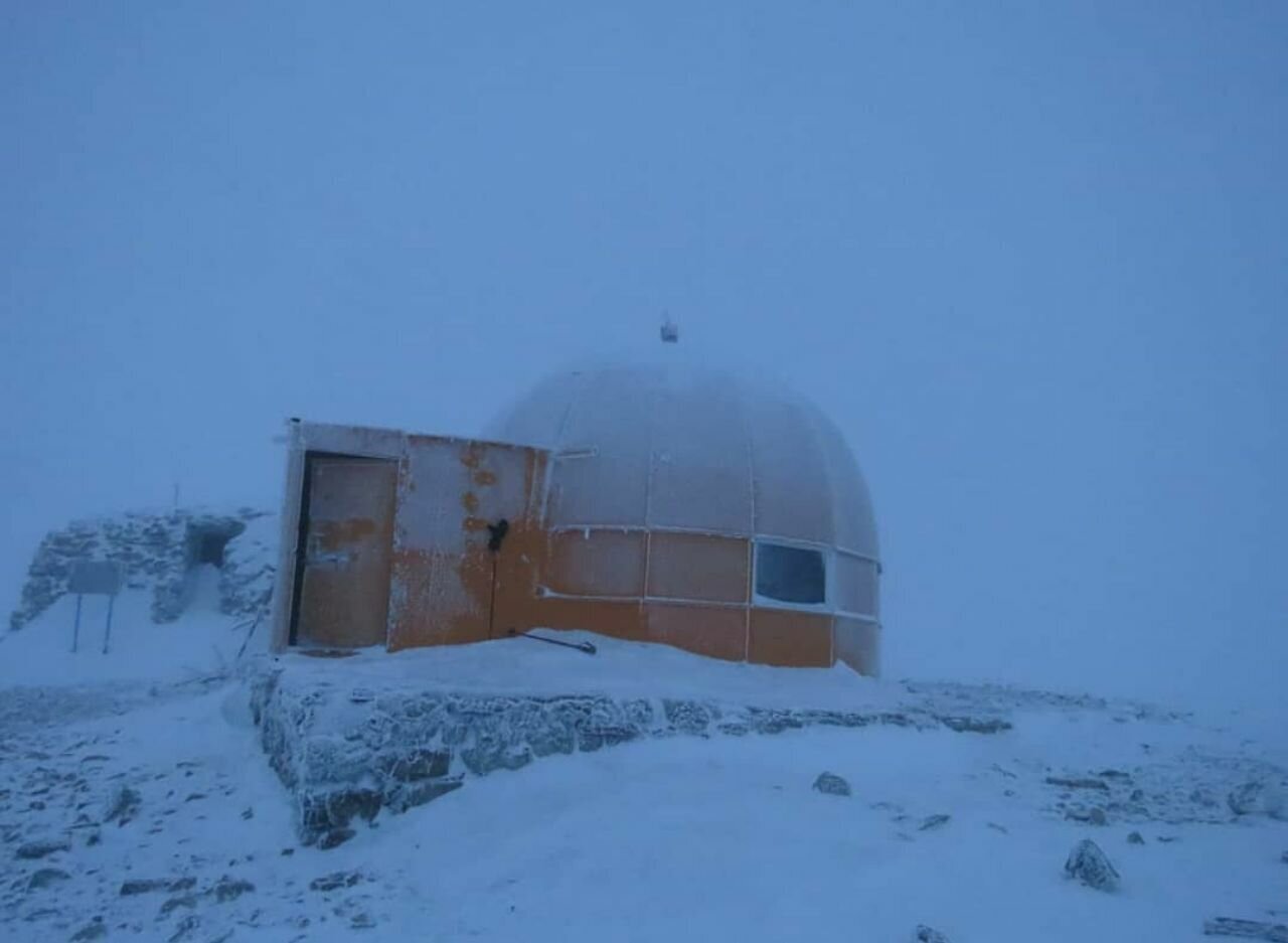 عکس | برف بهاری در تهران!