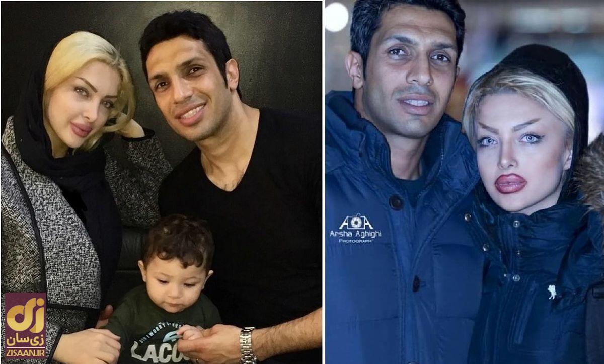 (تصاویر) تغییر چهره باورنکردنی آرام جوینده از روزهای اول ازدواج با سپهر حیدری تا کنون!