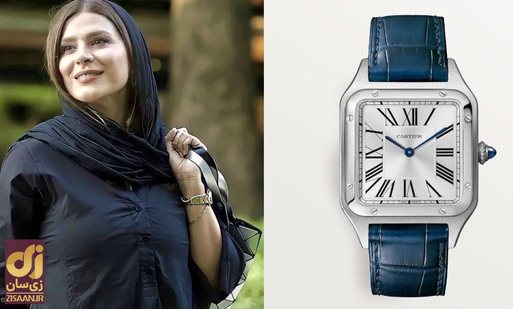 (عکس) ساعت لاکچری سحر دولتشاهی جنجال به‌پا کرد!