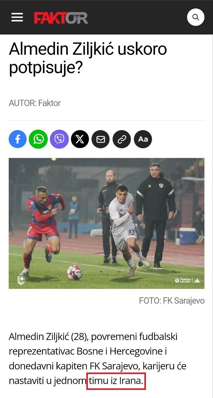 عکس | دومین خرید عجیب استقلال؛ وینگر اهل بوسنی در راه تهران!