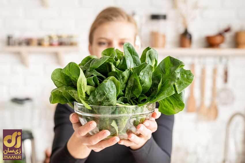 نگهداری اسفناج در یخچال و فریزر برای طولانی‌مدت ممکن است؟