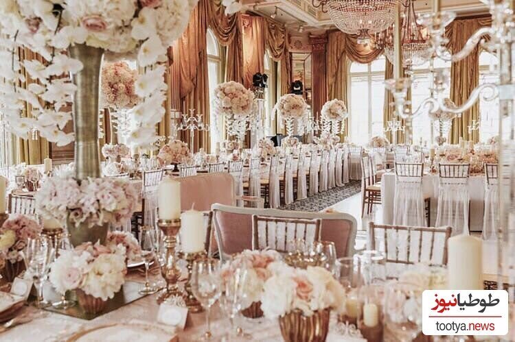 تصاویر | کیک عروسی جشن عروسی خواهر ساره بیات