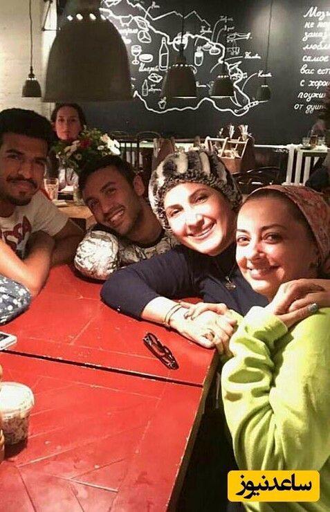 دورهمی دوستانه فاطمه گودرزی و نفیسه روشن در روسیه