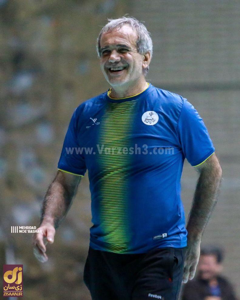 (تصاویر) مسعود پزشکیان رییس جمهور منتخب، یک فوتبالیست قهار است!