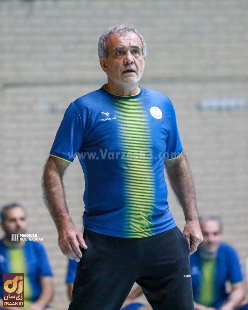 (تصاویر) مسعود پزشکیان رییس جمهور منتخب، یک فوتبالیست قهار است!