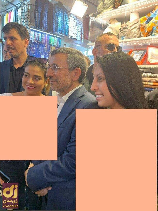 پشت پرده سفر احمدی‌نژاد به ترکیه؛ چرا احمدی‌نژاد با زنان نیمه‌برهنه عکس گرفت؟ 