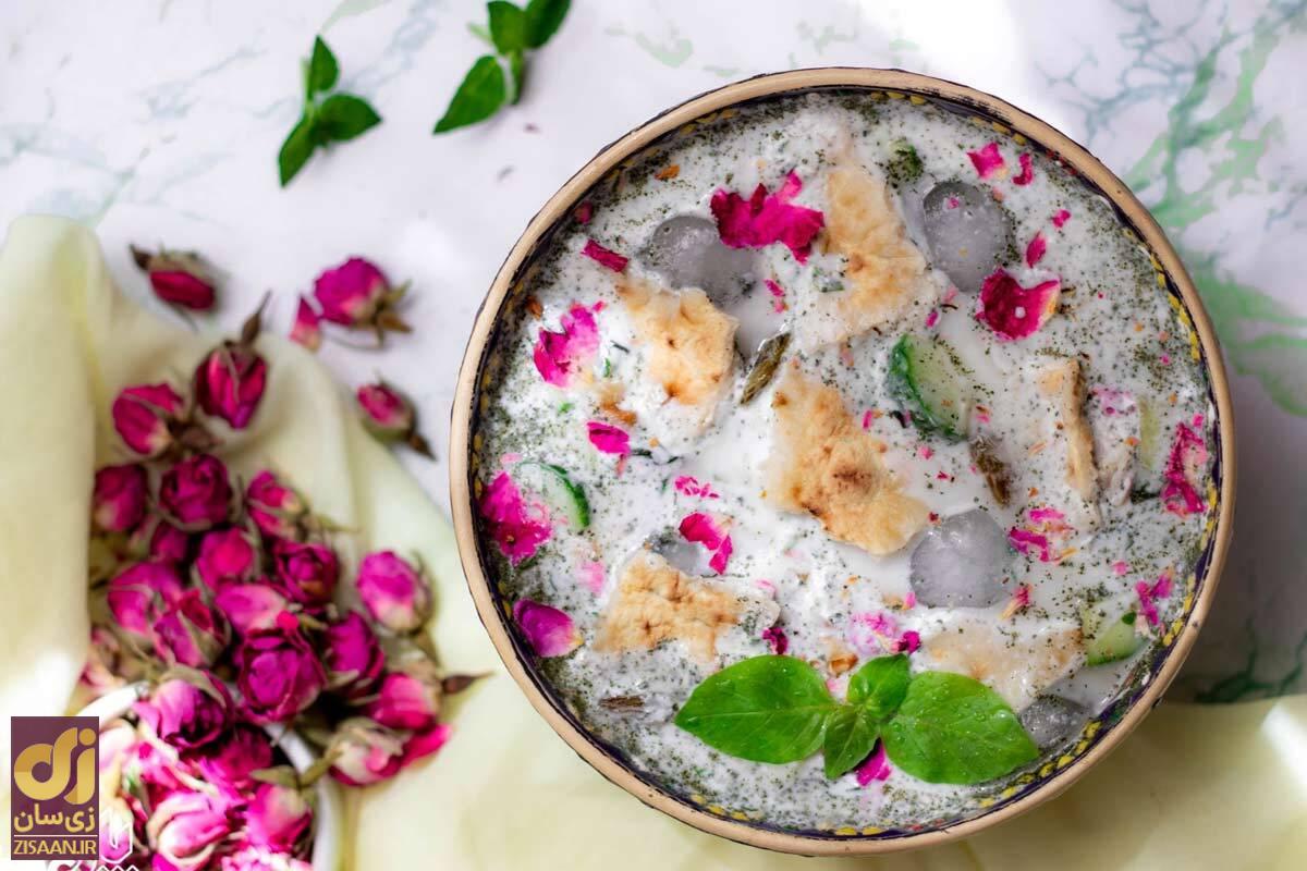 طرز تهیه ۳ مدل آب دوغ خیار خُنک و خوشمزه مخصوص تابستان