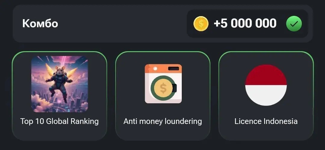 کارتهای همستر کامبت امروز شنبه ۲ تیر برای دریافت ۵ میلیون سکه کارتهای همستر کامبت امروز شنبه ۲ تیر برای دریافت ۵ میلیون سکه