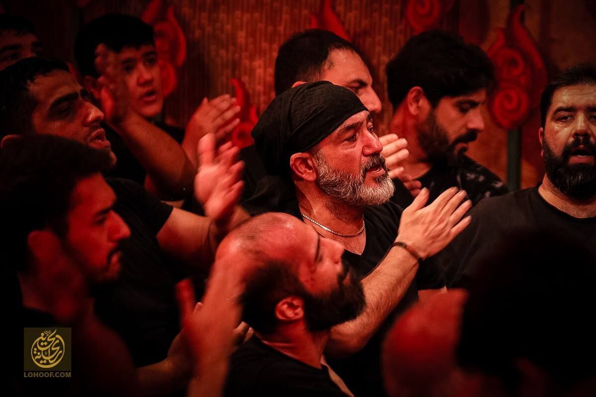 عکس| قالیباف و مهران غفوریان به کدام هیئت برای مراسم عزاداری رفتند؟