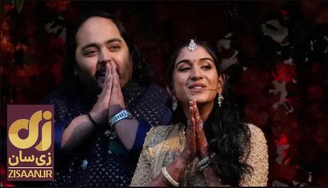 عروسی پر زرق و برق پسر ثروتمندترین مرد آسیا در مومبای و شکایت اهالی از شلوغی شهر