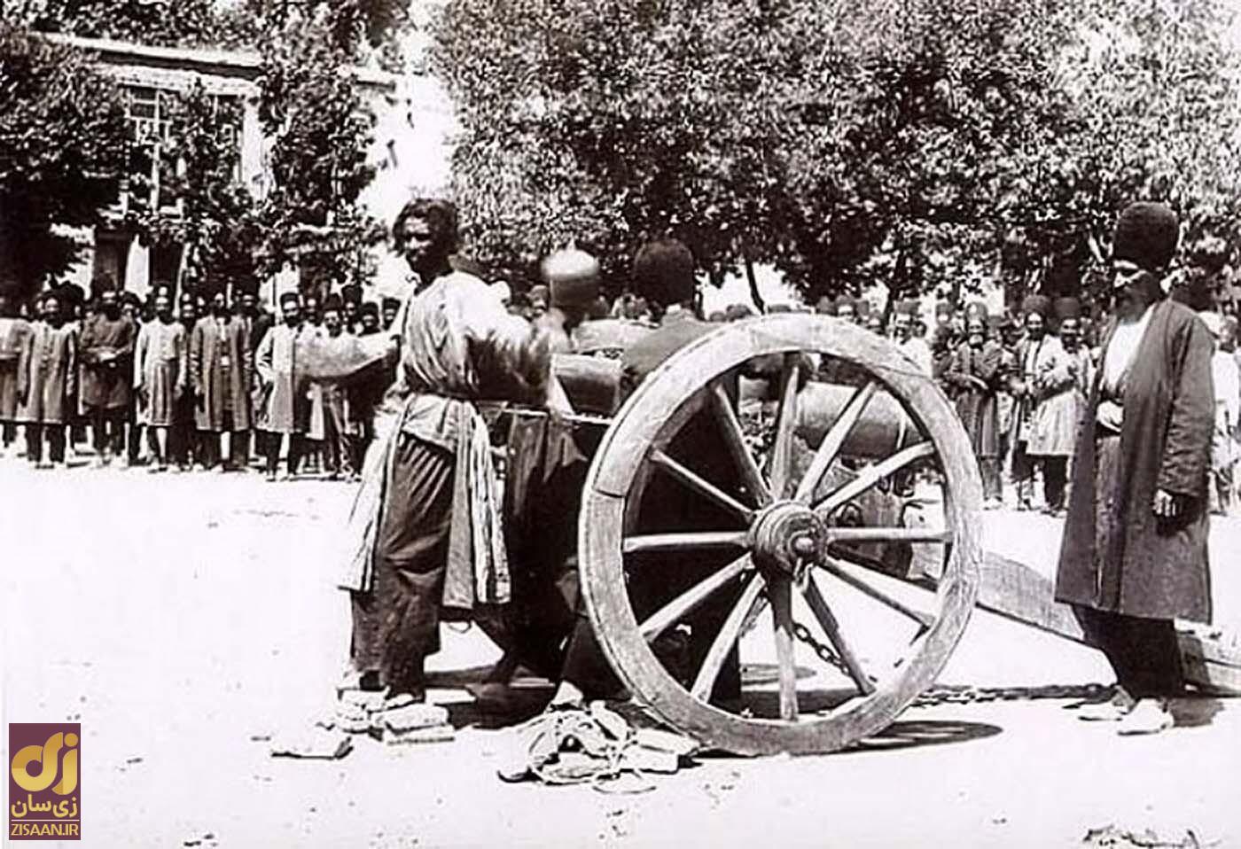 روایتی تکان‌دهنده از اعدام با توپ در دوره قاجار؛ تکه‌های بدن تا ۱۰۰ متر دورتر پخش می‌شد!