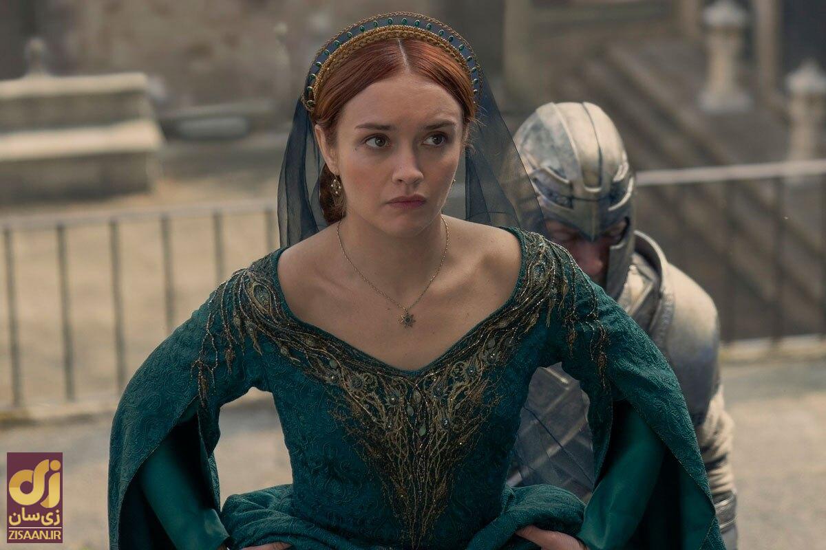 اولیویا کوک بازیگر نقش ملکه «آلیسنت» در سریال خاندان اژدها