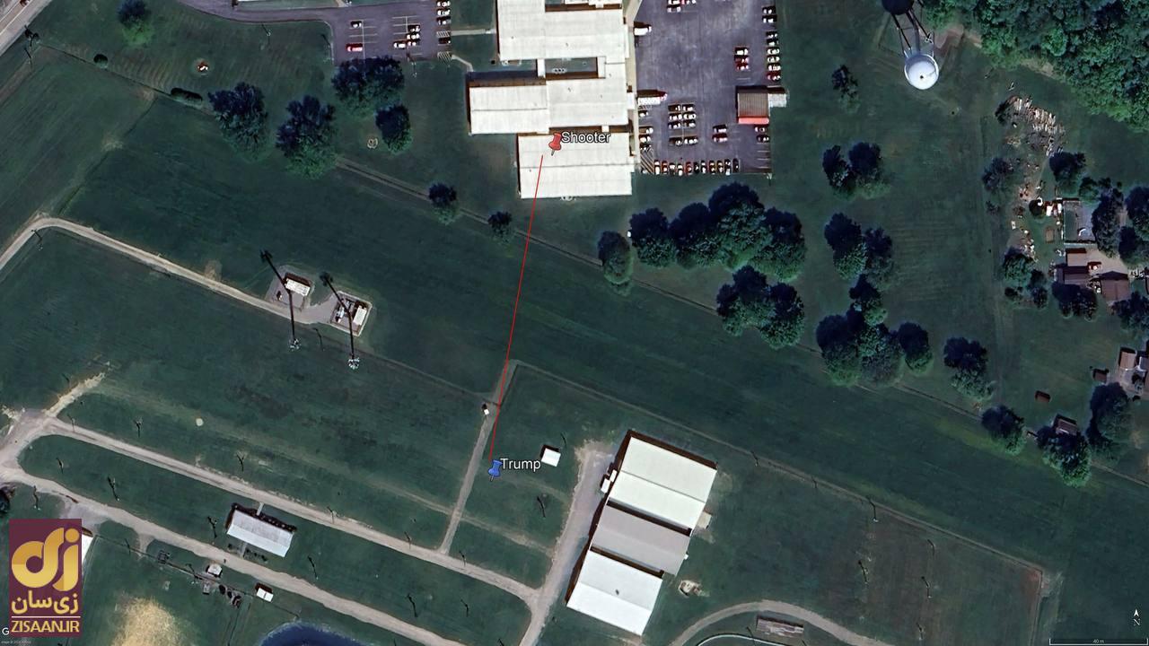 ترور ترامپ از چه فاصله‌ای انجام شد؟