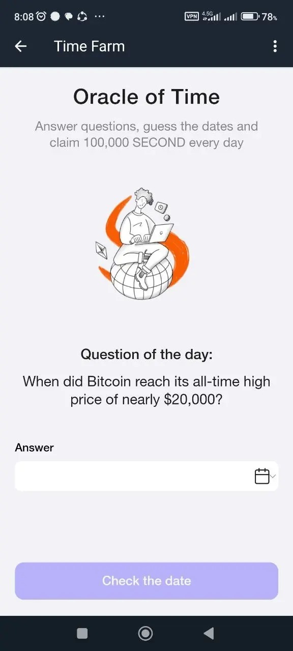 پاسخ سوال امروز timefarm تایم فارم ۲۴ تیر ۱۴۰۳ یکشنبه