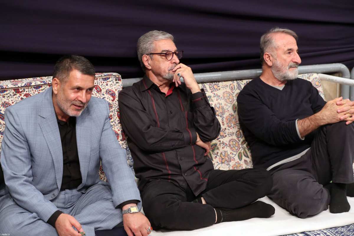 عکس| تصاویری از حضور برخی بازیگران در بیت رهبری