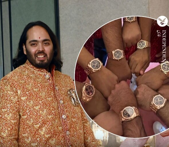 عکس | بریز و بپاش معروف‌ترین داماد جهان؛ هدیه ۱۳ میلیارد تومانی به ساقدوش‌ها