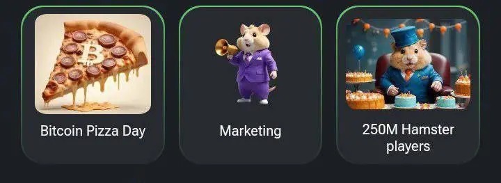 کارت‌های بازی همستر کامبت امروز سه‌شنبه ۲۶ تیر برای دریافت ۵ میلیون سکه