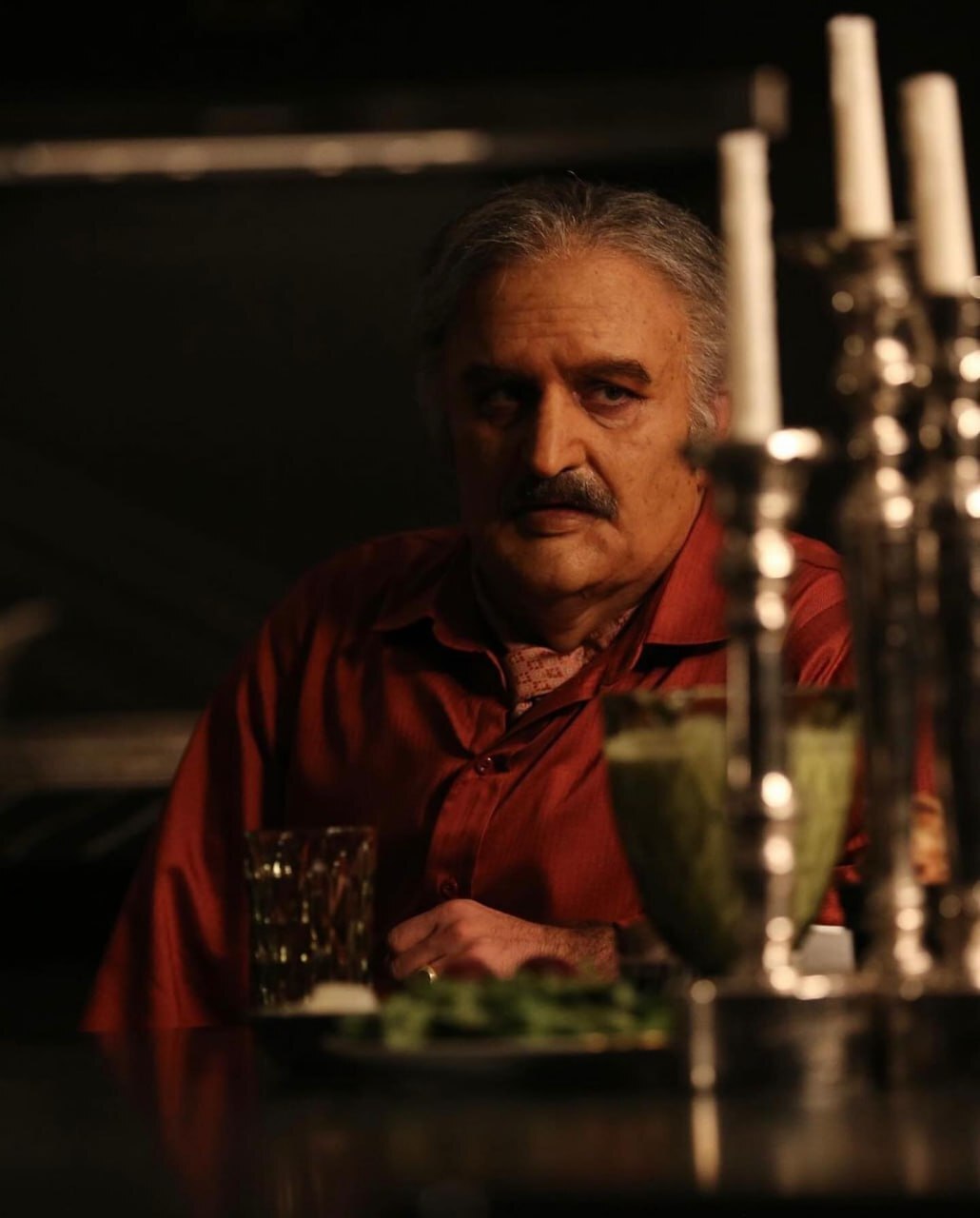 تصاویر عجیب از صابر ابر در یک فیلم سینمایی