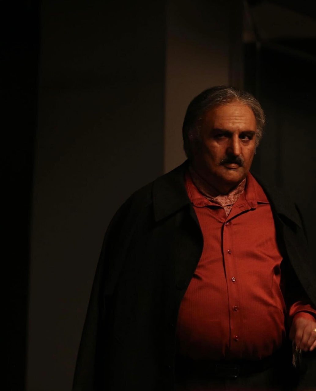 تصاویر عجیب از صابر ابر در یک فیلم سینمایی