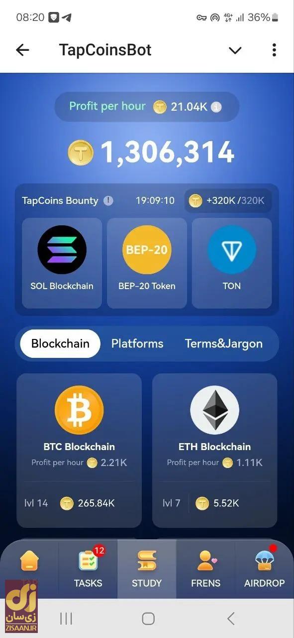 کارت‌های امروز بازی tapcoins تپ کوین شنبه ۳۰ تیر ۱۴۰۳