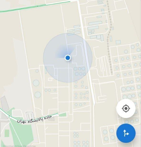اختلال شدید GPS در تهران