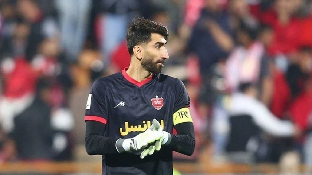 استوری جنجالی بیرانوند؛ پرسپولیس قهرمانی را در خواب هم نمی‌دید!