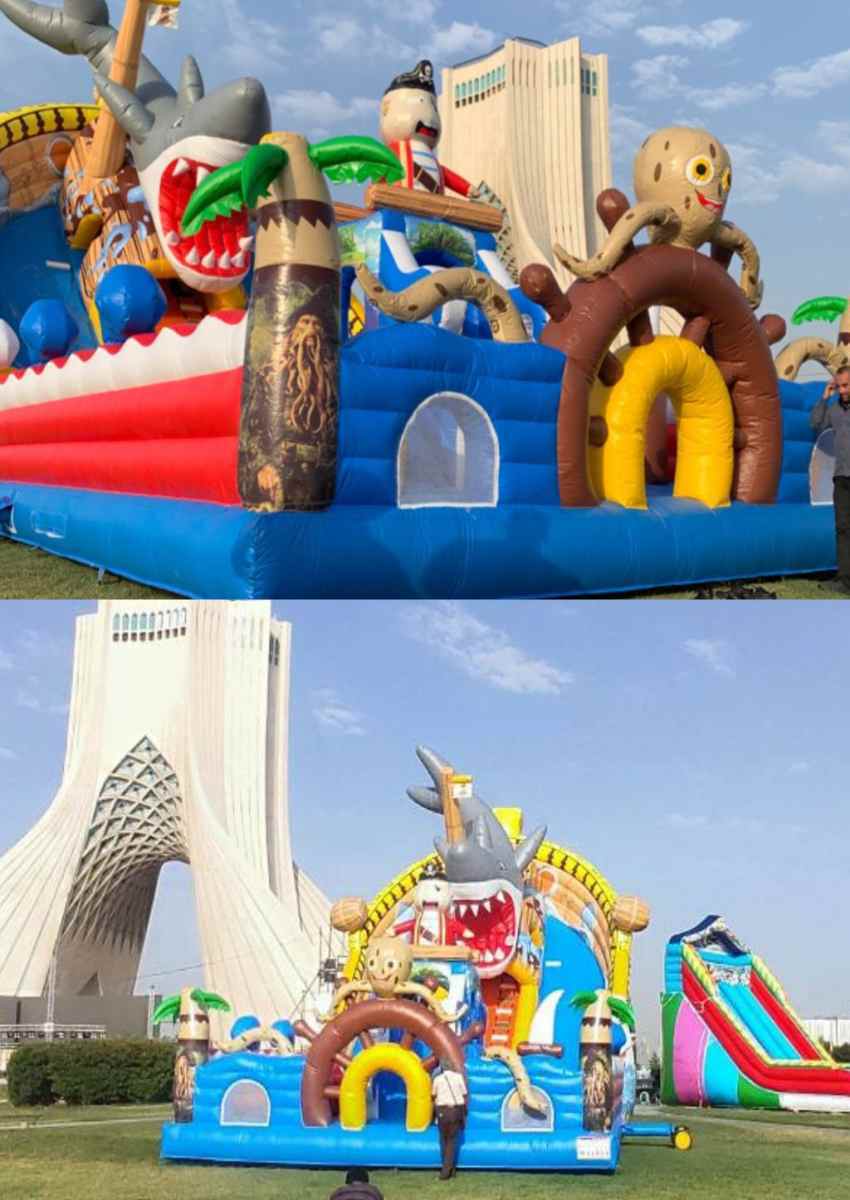 تصویری خبرساز از ایستگاه شهربازیِ میدان آزادی