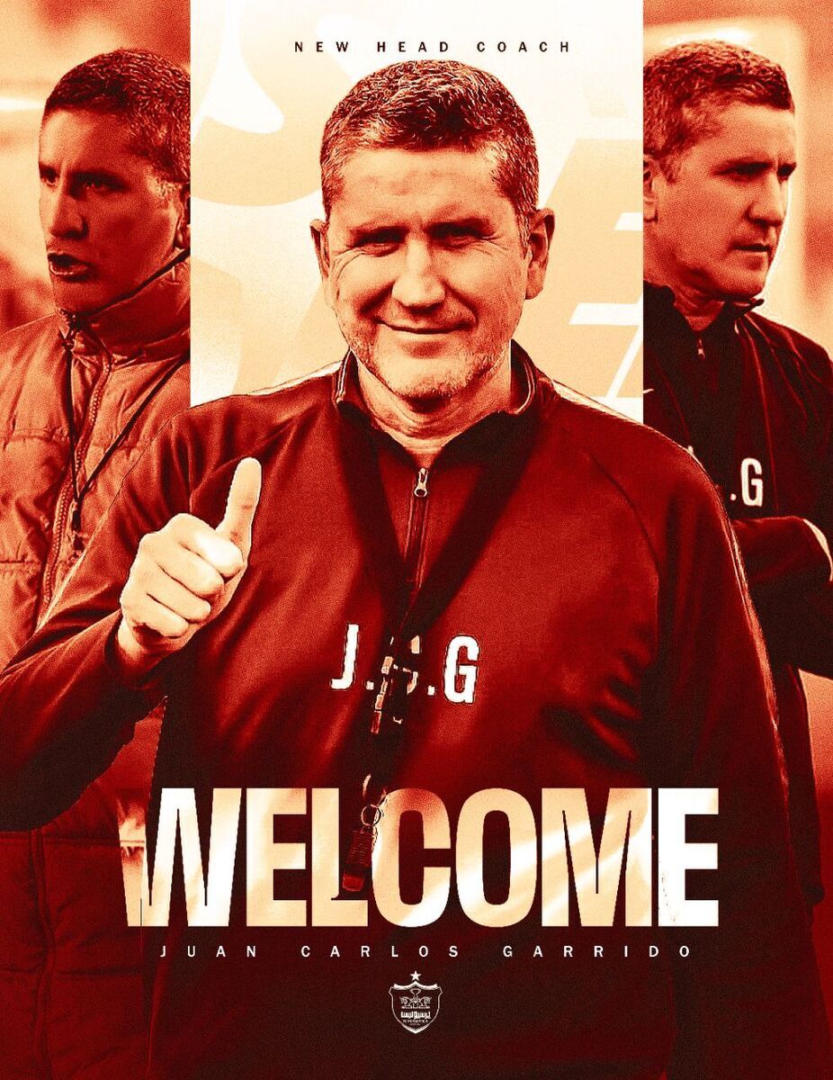 عکس | معرفی رسمی سرمربی پرسپولیس با یک پوستر جدید