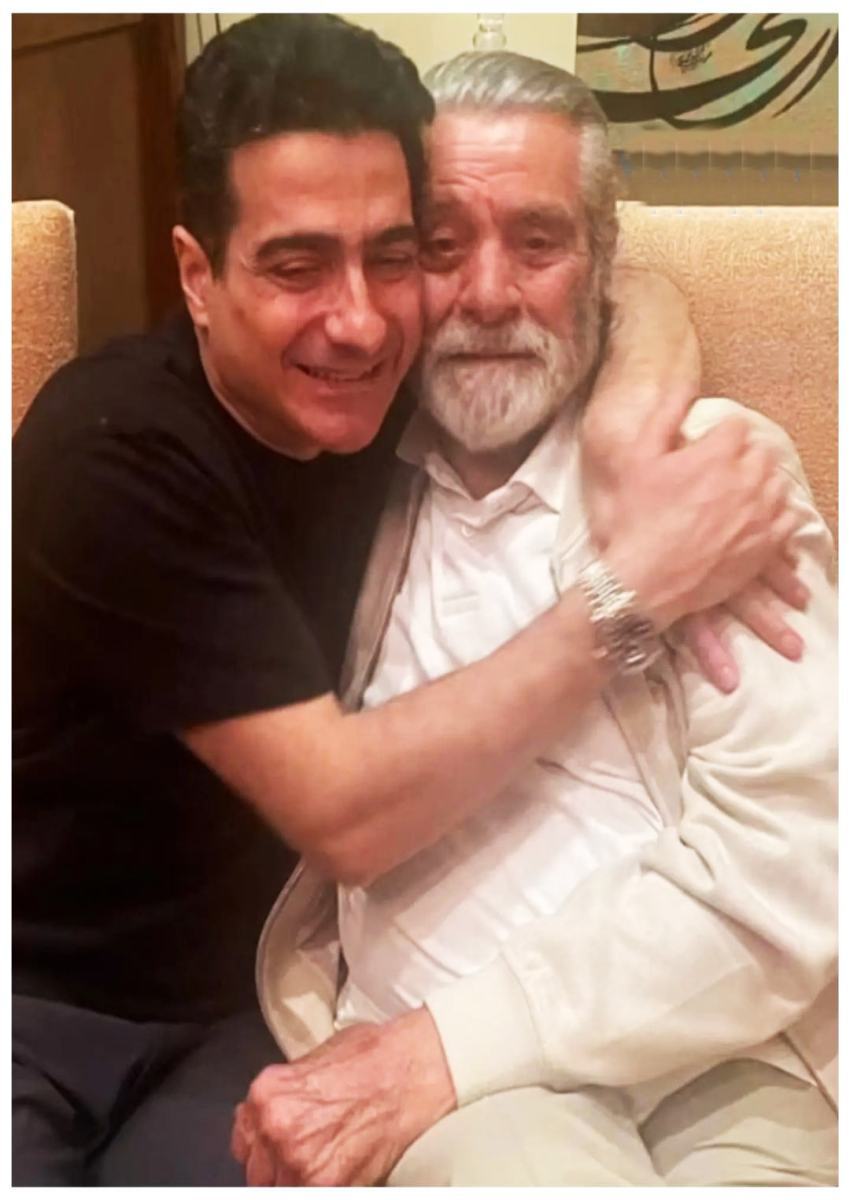 عکس| تصویر صمیمی همایون شجریان با بهروز وثوقی پُربازدید شد