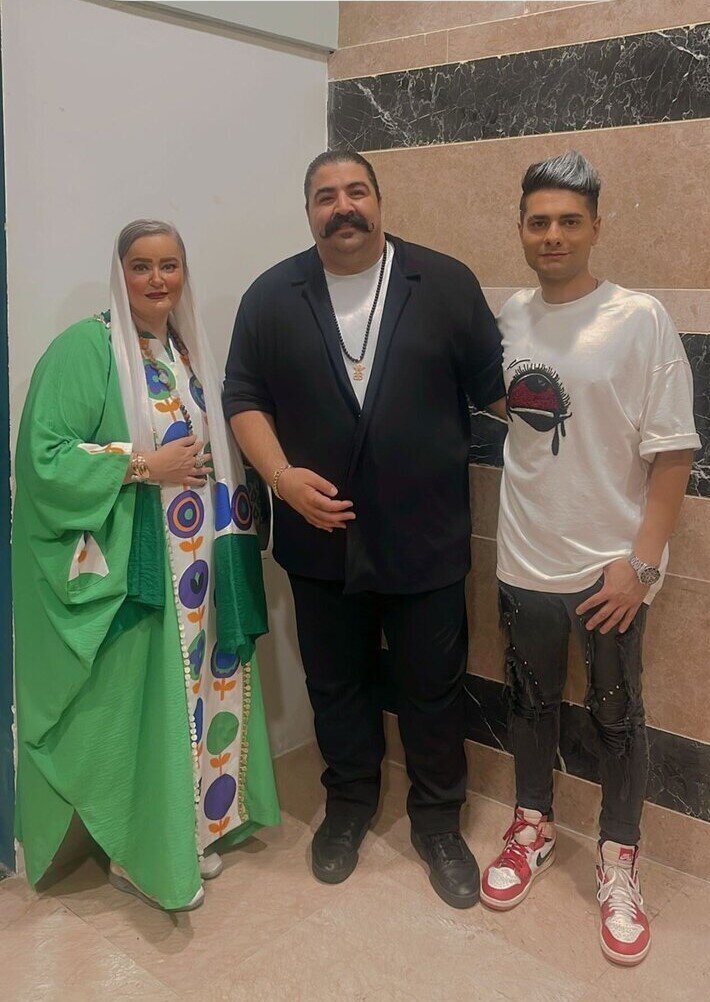 عکس| تصویر تازه‌ای از نعیمه نظام‌دوست در کنار بهنام بانی