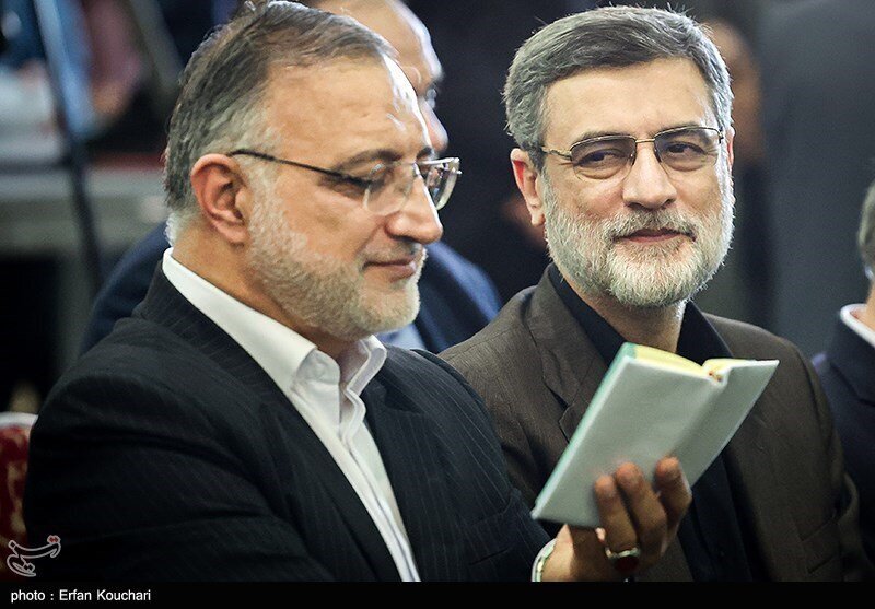 زاکانی و قاضی زاده شکار دوربین عکاسان شدند / همنشینی فقط چند ساعت بعد از انصراف