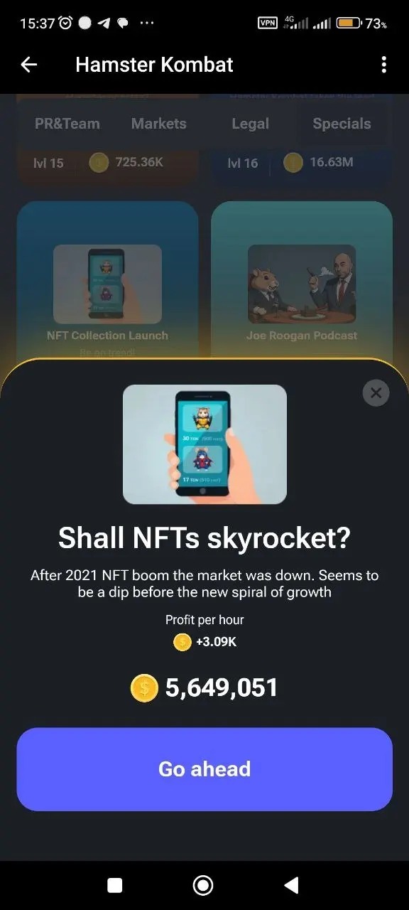 کارت بازی همستر کامبت امروز جمعه ۸ تیر برای دریافت ۵ میلیون سکه