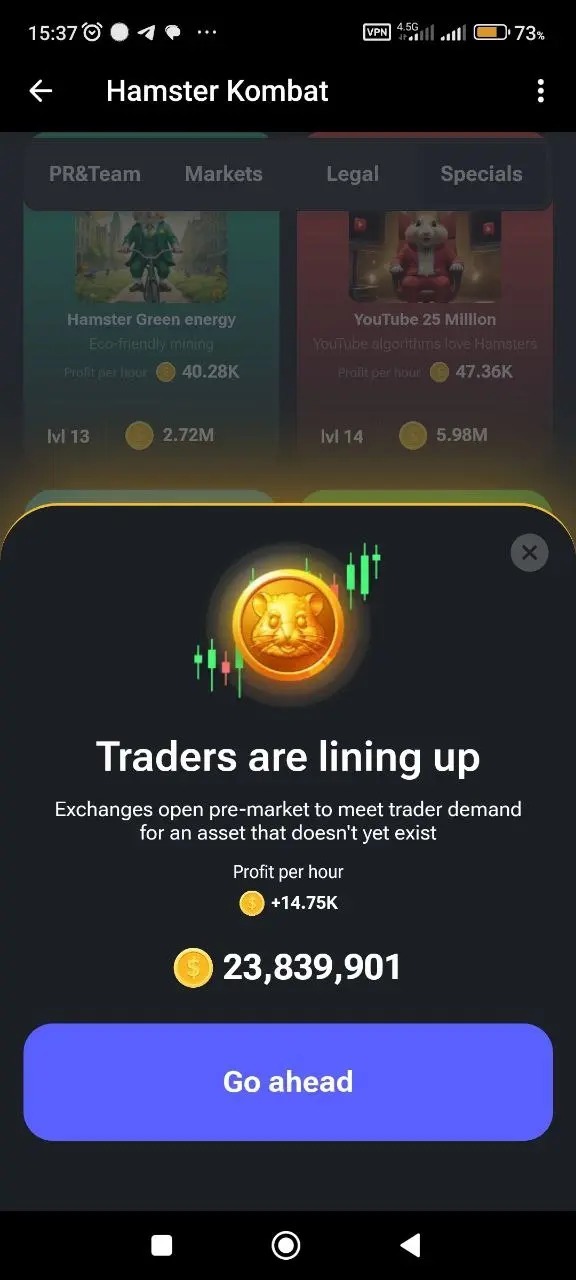 کارت بازی همستر کامبت امروز جمعه ۸ تیر برای دریافت ۵ میلیون سکه