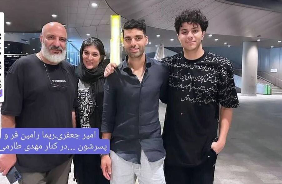 عکس | دیدار جالب خانواده ریما رامین‌فر با مهدی طارمی