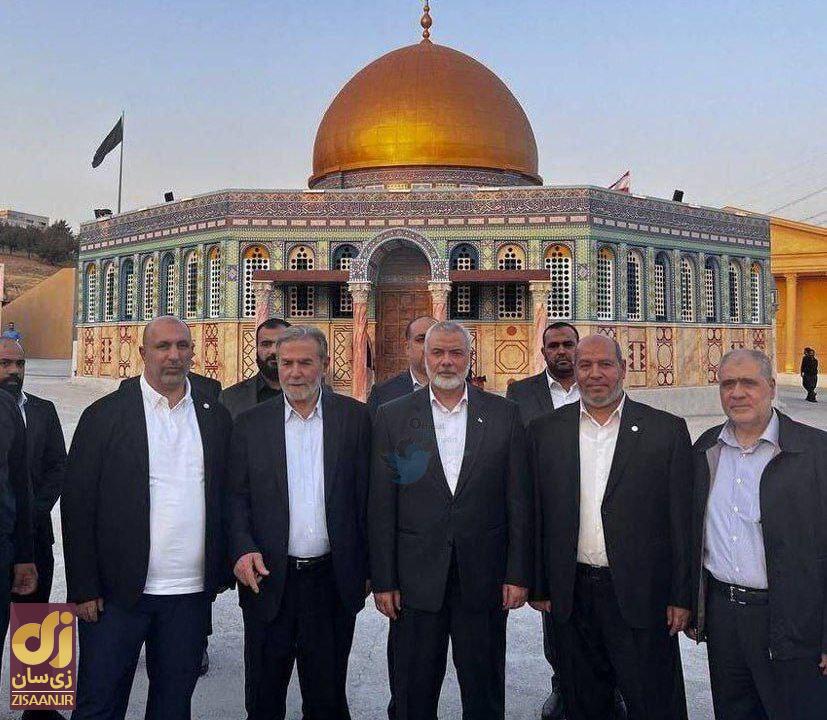 آخرین تصاویر از اسماعیل هنیه در تهران پیش از ترور و شهادت