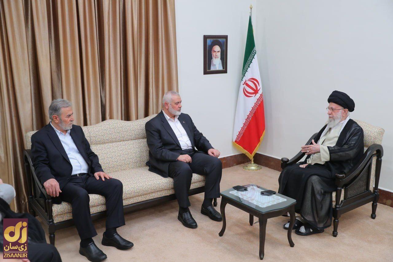 آخرین تصاویر از اسماعیل هنیه در تهران پیش از ترور و شهادت