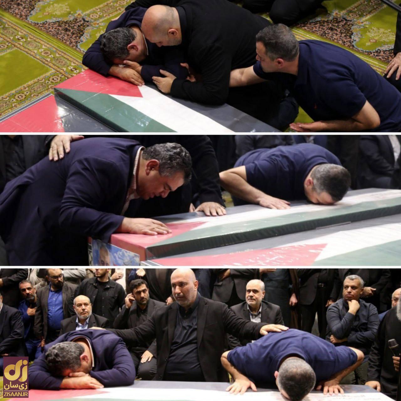 فرزندان شهید اسماعیل هنیه در تهران