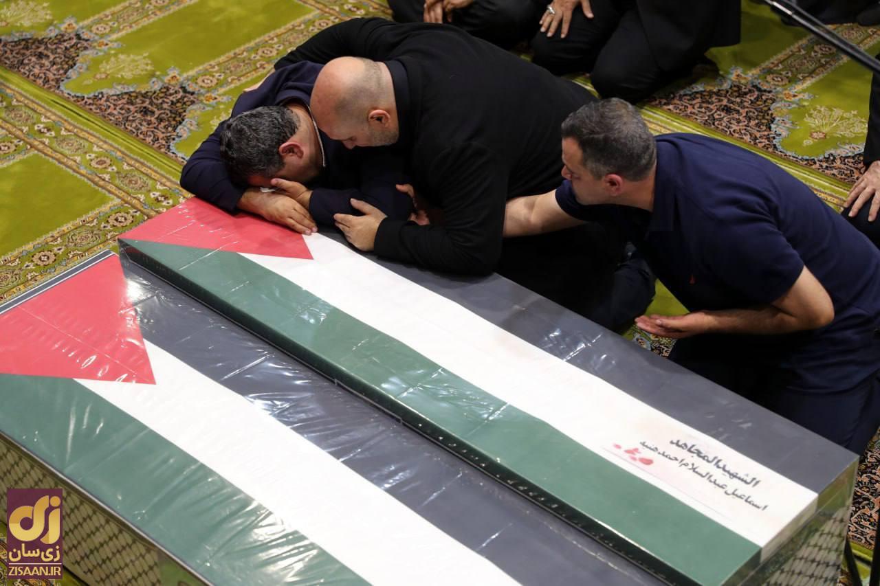 فرزندان شهید اسماعیل هنیه در تهران