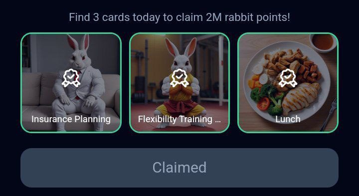 کارت‌های راکی رابیت امروز پنجشنبه ۱۱ مرداد ۱۴۰۳ برای دریافت دو میلیون سکه
