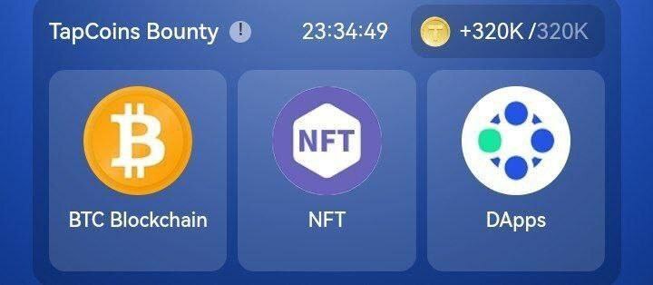 کارت‌های امروز بازی تپ کوین tapcoins امروز جمعه ۱۲ مرداد ۱۴۰۳