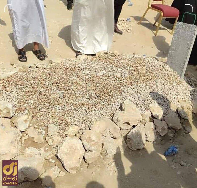 تصویری عجیب از قبر اسماعیل هنیه در قطر