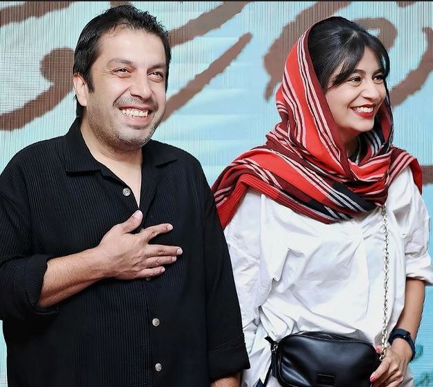 عکس| شال عجیب همسر بازیگر سریال داریوش در یک مراسم