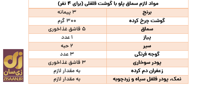 طرز تهیه سماق پلو
