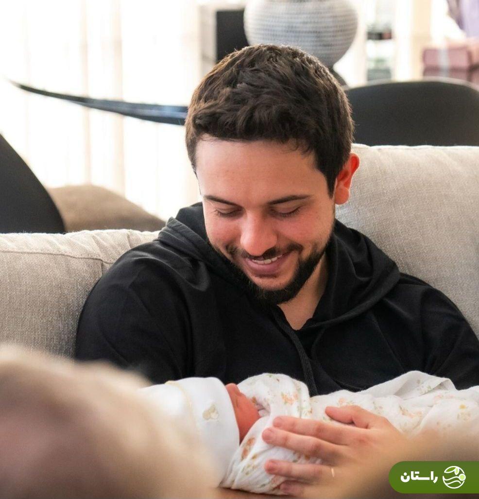 تصاویر | تولد اولین نوه ملک عبدالله و ملکه رانیا؛ اعلام نام نوزاد سلطنتی اردن