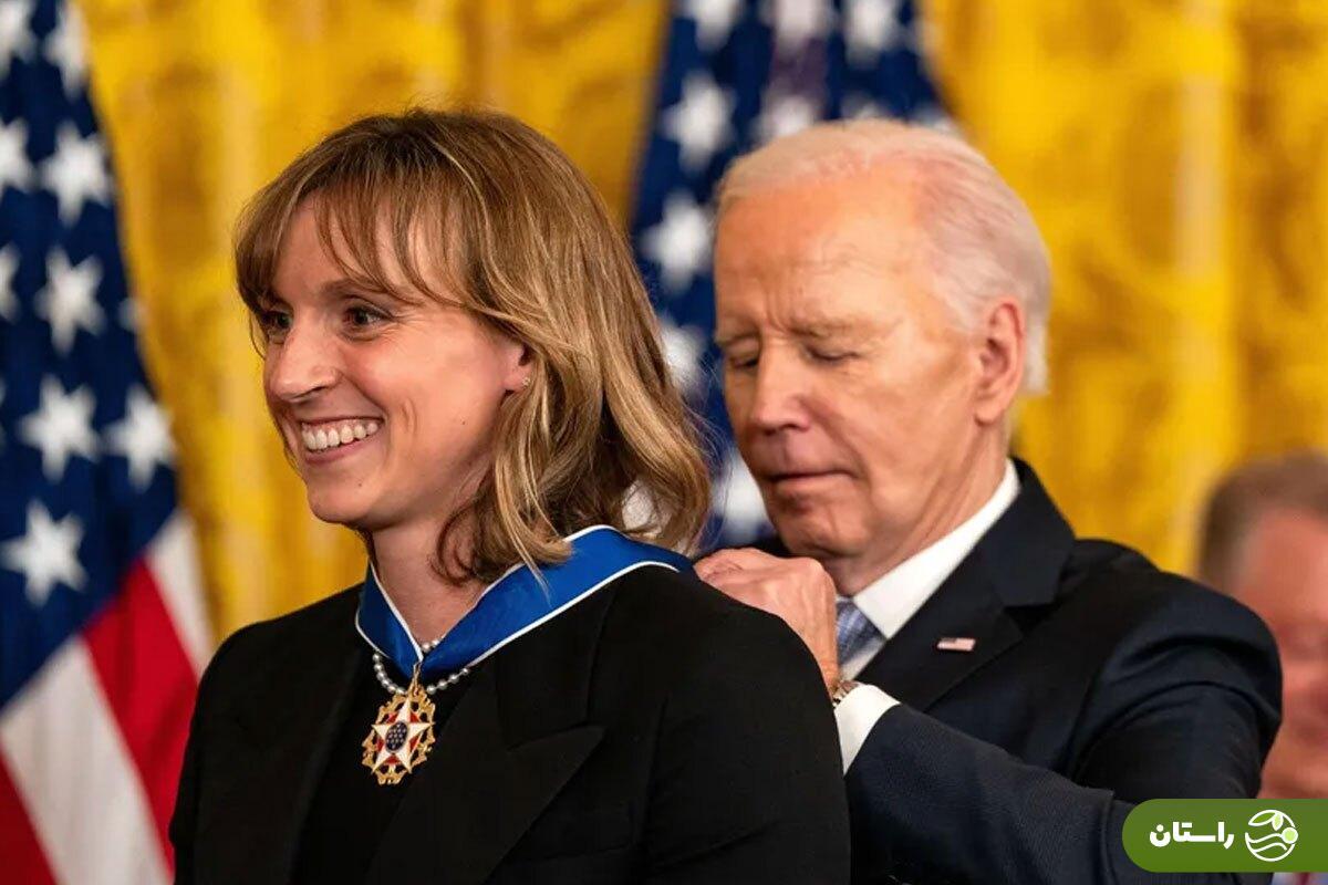 کیتی لدکی پرافتخارترین ورزشکار زن تاریخ المپیک شد