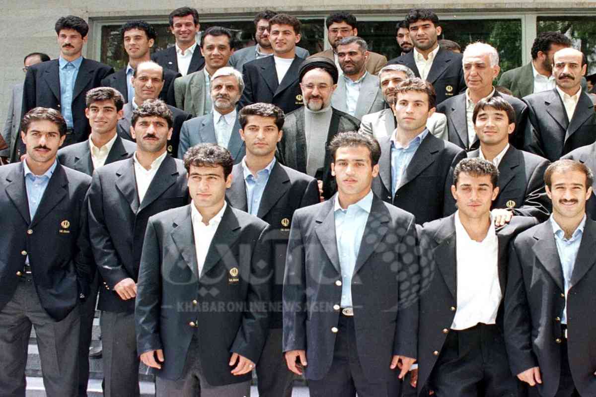 عکس | استایل‌های متفاوت خداداد عزیزی، دایی، عابدزاده در دیدار با خاتمی