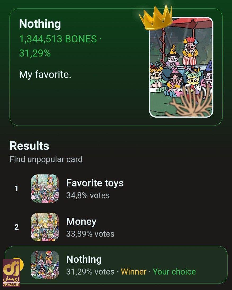 کارت‌های بازی لاست داگز lost dogs امروز سه‌شنبه ۱۶ مرداد ۱۴۰۳